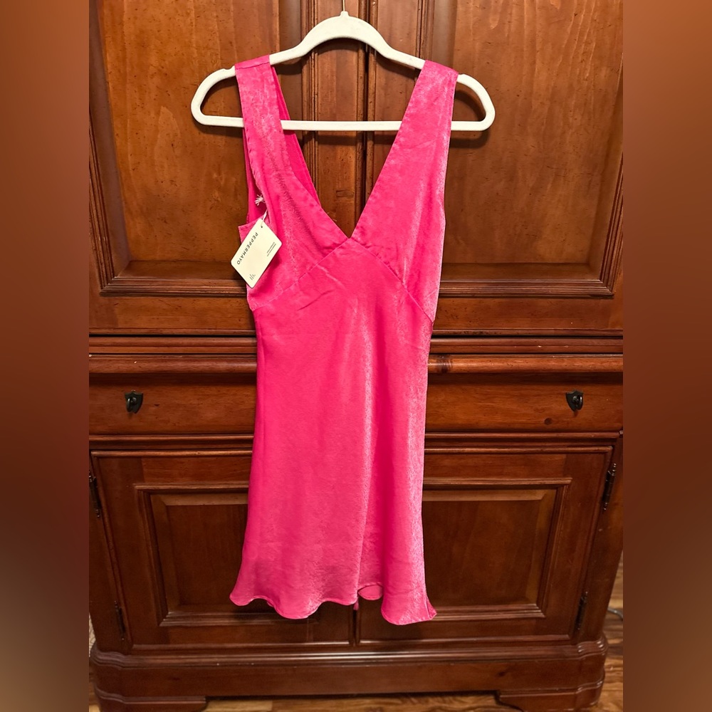 Pepper Mayo pink dress